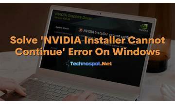 [FIX] NVIDIA Installer Cannot Continue Error in Windows (2022)